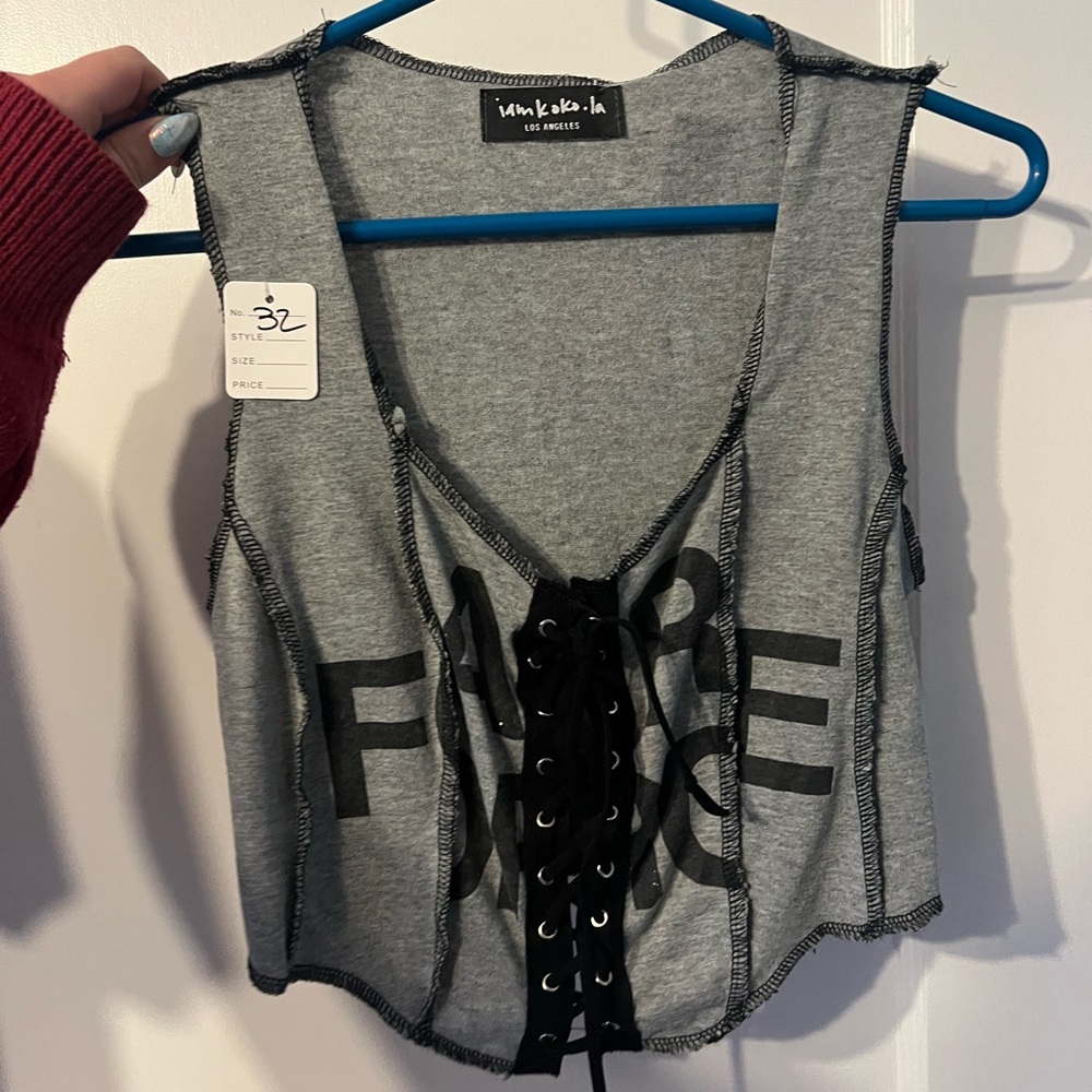 iamkoko.la NWT corset style top